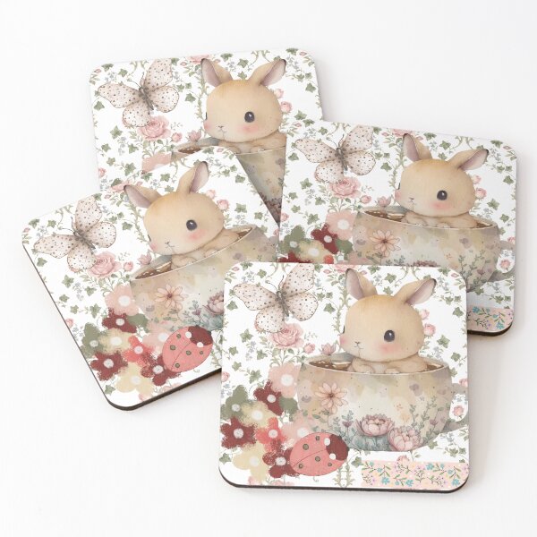 Item preview, Cute Bunny in Coffee Cup designed and sold by Zenna MT 1.
