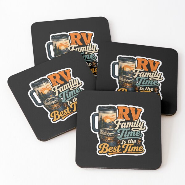 Item preview, RV Family Time Is The Best Time Camping Adventure designed and sold by ColeLaniTrading.