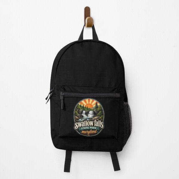 Item preview, Swallow Falls State Park Retro Maryland Travel designed and sold by TomFrontierArt.