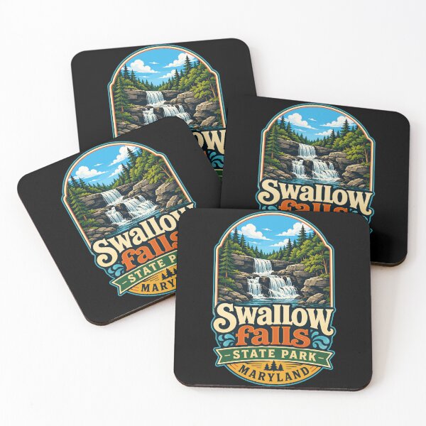 Item preview, Swallow Falls State Park Maryland Travel designed and sold by TomFrontierArt.