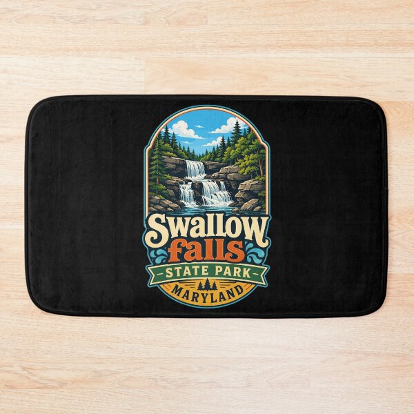 Item preview, Swallow Falls State Park Maryland Travel designed and sold by TomFrontierArt.