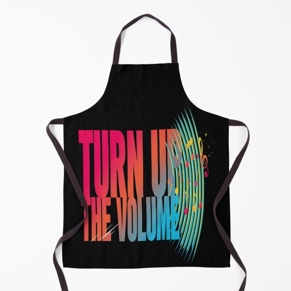 Item preview, Turn Up The Volume – Bold Soundwave Music Energy Design designed and sold by Midnight Veil Designs.