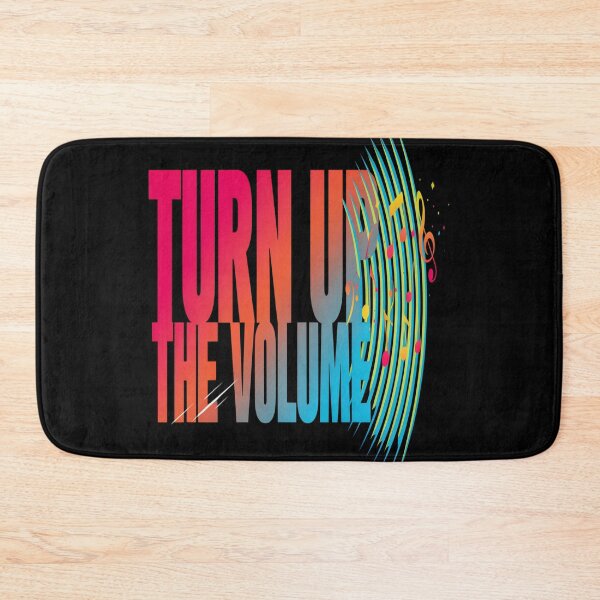 Item preview, Turn Up The Volume – Bold Soundwave Music Energy Design designed and sold by Midnight Veil Designs.
