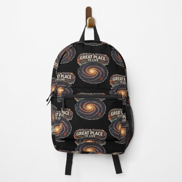 Item preview, 'Great Place to Live' Galaxy You are Here! Retro Sci-Fi designed and sold by Genius Geek.