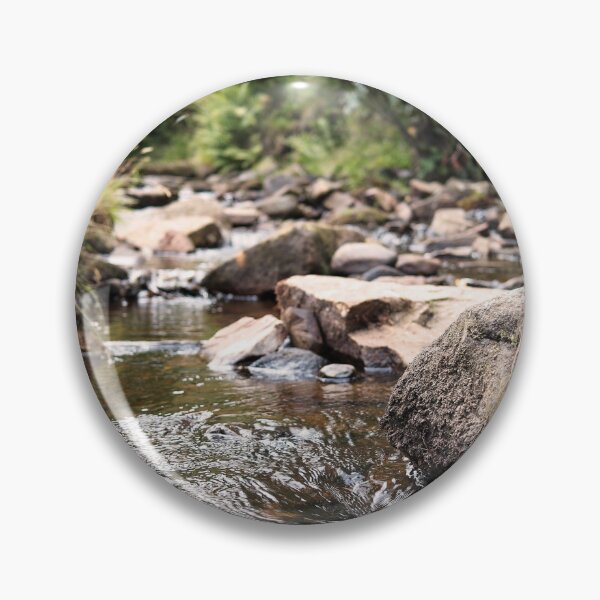 Item preview, Yorkshire Moors Stream Brontë Country Landscape Photography designed and sold by OnHeathAndMoor.