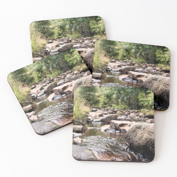 Item preview, Yorkshire Moors Stream Brontë Country Landscape Photography designed and sold by OnHeathAndMoor.