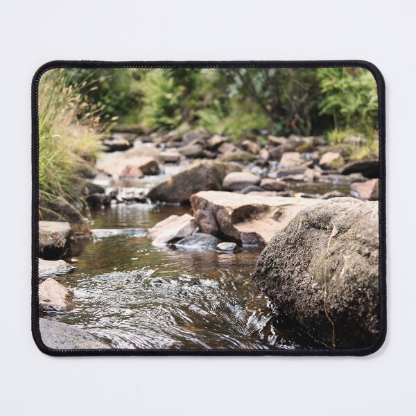 Item preview, Yorkshire Moors Stream Brontë Country Landscape Photography designed and sold by OnHeathAndMoor.