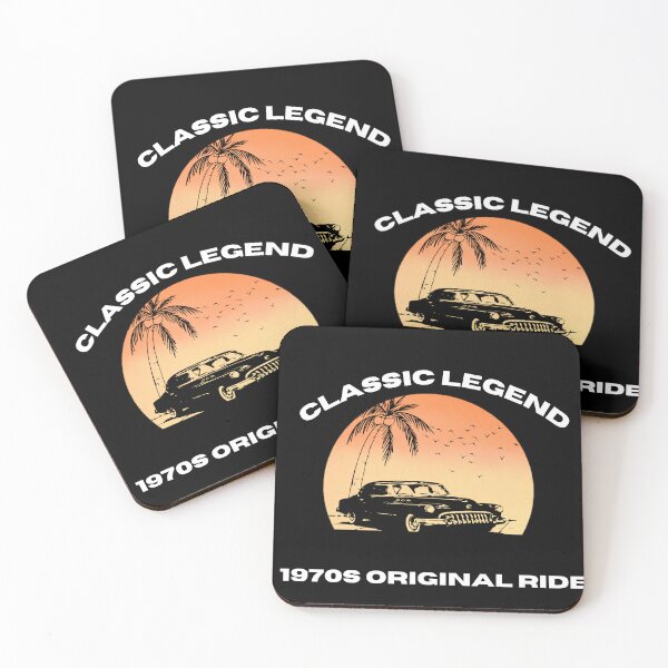 Item preview, Classic Legend 1970s Vintage Retro Car Sunset designed and sold by RoyalPrime.
