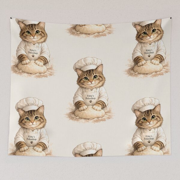 Item preview, Whisk & Whiskers designed and sold by Stubblejumper Artworks.