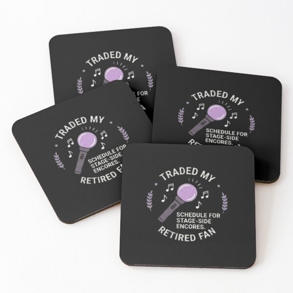 Item preview, Funny Retired K-Pop Fan Shirt – Traded My Schedule for Stage-Side Encores Korean Music Lover Retirement Gift designed and sold by SunAndJune.