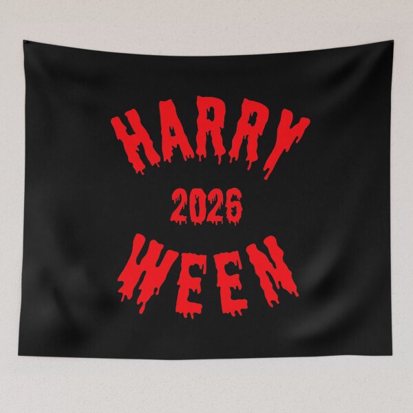 Item preview, Red Dripping Arched Halloween Concert Typography designed and sold by eMKa82.