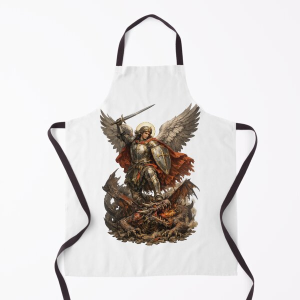 Item preview, Saint Michael the Archangel Defeats the Dragon designed and sold by HolyLandDesigns.