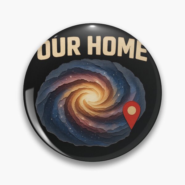Item preview, 'Our Home' Galaxy You are Here! Retro Sci-Fi designed and sold by Genius Geek.