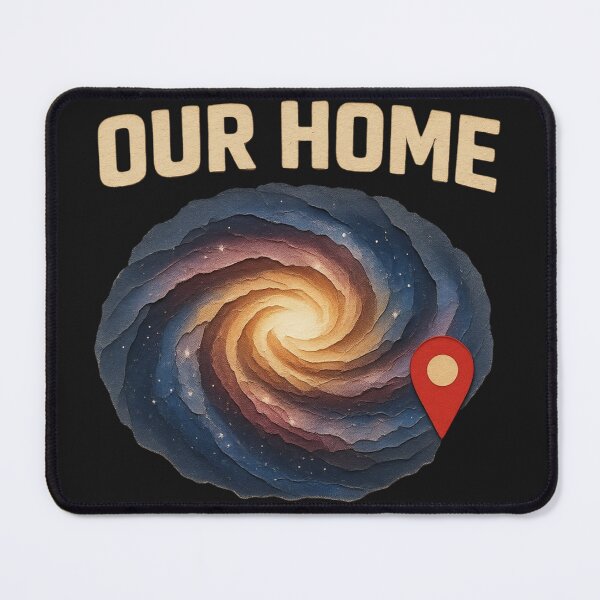 Item preview, 'Our Home' Galaxy You are Here! Retro Sci-Fi designed and sold by Genius Geek.