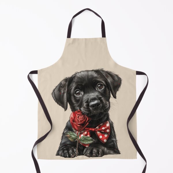 Item preview, Sweet Labrador with a Rose designed and sold by Erika Kaisersot.