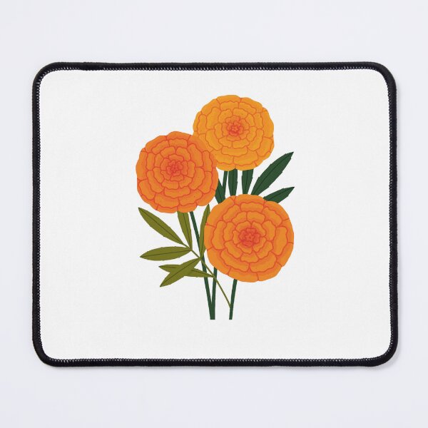 Item preview, Vibrant Orange Marigold Flowers designed and sold by yumnedolesa1.