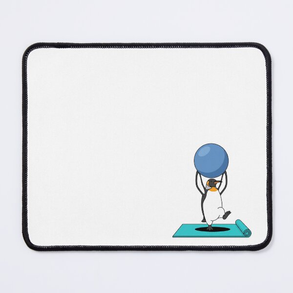 Item preview, Funny King Penguin Pilates Ball Balance Workout designed and sold by Rare By Hero.