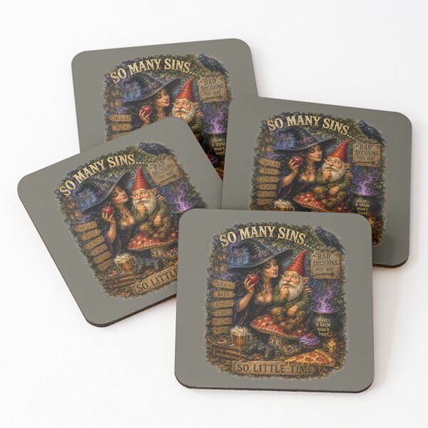 Item preview, So Many Sins So Little Time Vintage Design designed and sold by Alpine-Ink.