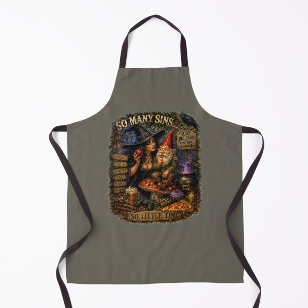 Item preview, So Many Sins So Little Time Vintage Design designed and sold by Alpine-Ink.