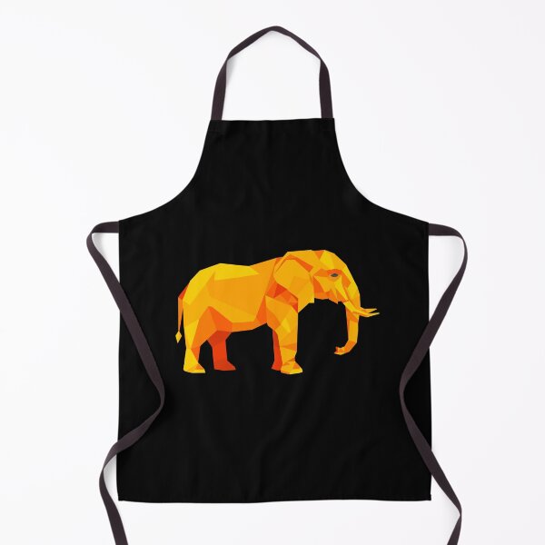 Item preview, Geometric Low Poly Elephant designed and sold by chaaval.