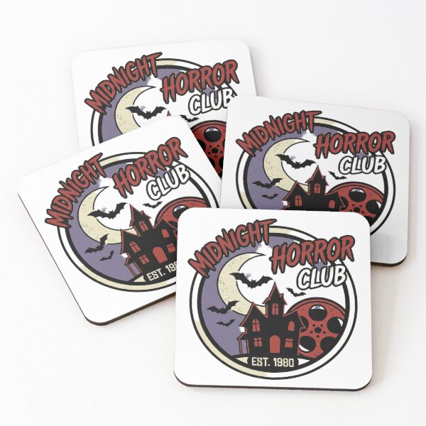 Item preview, midnight horror club Retro Vintage Minimalist Graphic designed and sold by Probably Fine Design.