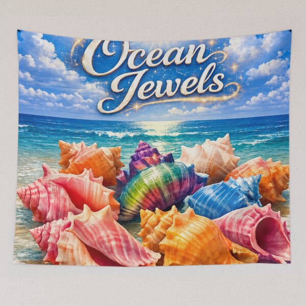 Item preview, Ocean vibrant seashell designed and sold by urbanshop7.