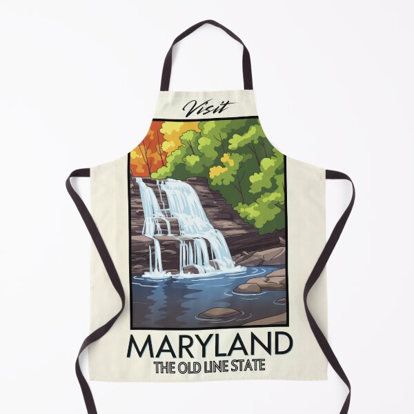 Item preview, Maryland Scenic Vintage Style Travel Advert designed and sold by Dimensionality.