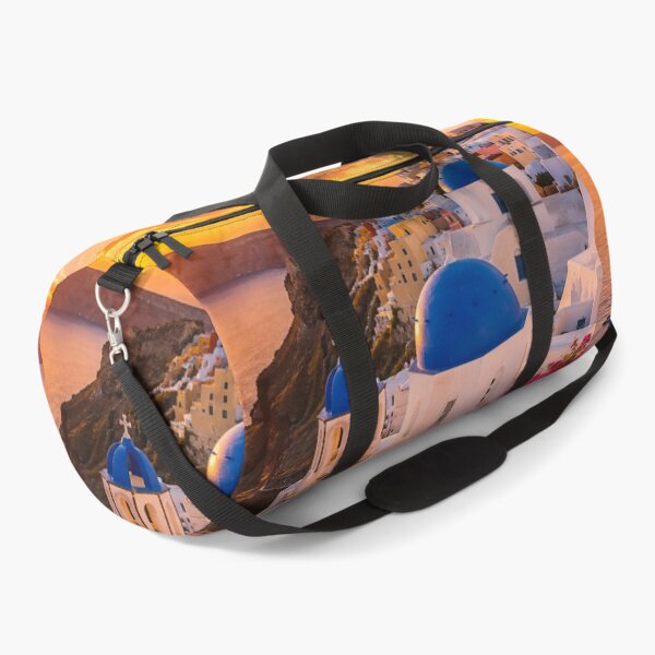 Item preview, Santorini Greece Sunset Coastal Landscape Wall Art designed and sold by Ceylon Luxe Collections.