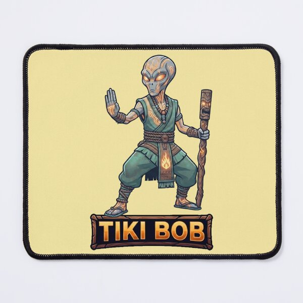 Item preview, Tiki Bob: Alien Monk designed and sold by Finding Source Designs.