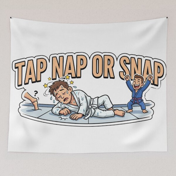 Item preview, Funny Tap Nap or Snap BJJ designed and sold by Martial-Art-23.