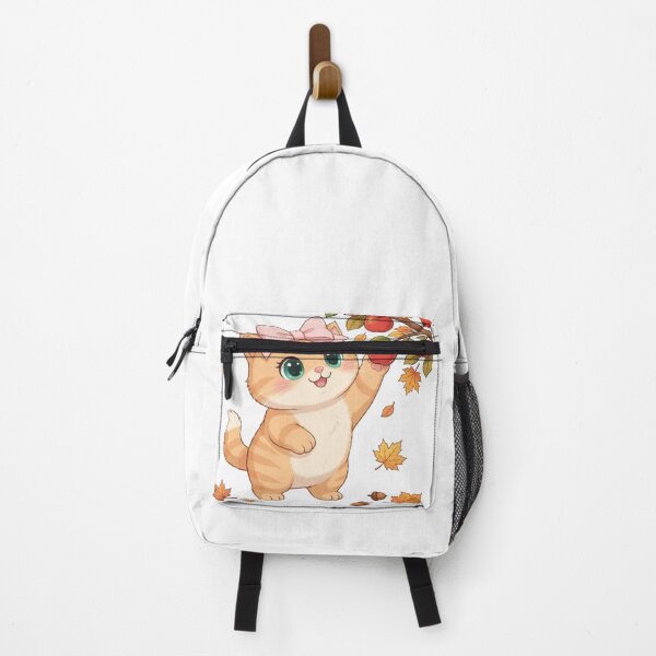 Item preview, Cute Fall Apple Picking Cat Autumn Harvest designed and sold by Moody Vibes Studio.
