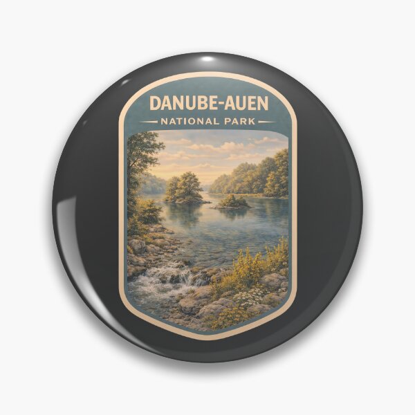 Item preview, Austria National Parks Vintage Travel Prints: Danube-Auen designed and sold by PinUpPizzazz.