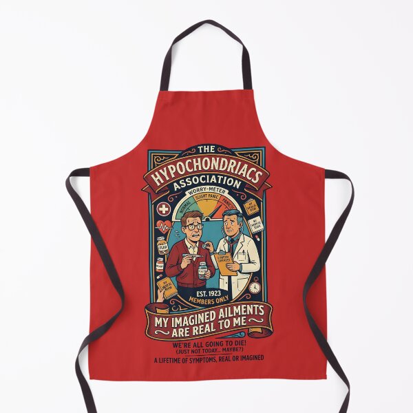 Item preview, Hypochondriacs Association - My imagined ailments are real to me designed and sold by ParadoxParadox.