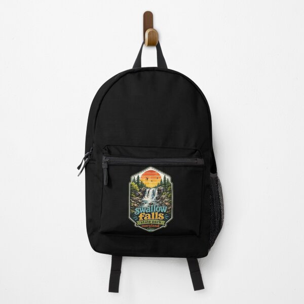 Item preview, Swallow Falls State Park Maryland Travel Retro designed and sold by TomFrontierArt.