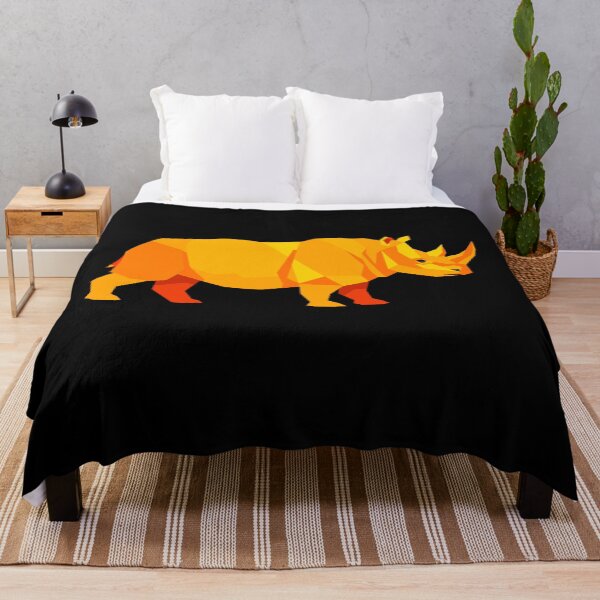 Item preview, Geometric Low Poly Rhinoceros designed and sold by chaaval.