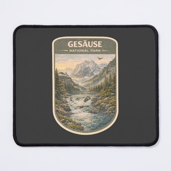 Item preview, Austria National Parks Vintage Travel Prints: Gesäuse designed and sold by PinUpPizzazz.