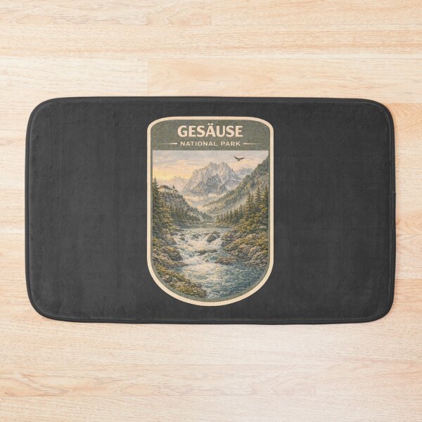 Item preview, Austria National Parks Vintage Travel Prints: Gesäuse designed and sold by PinUpPizzazz.