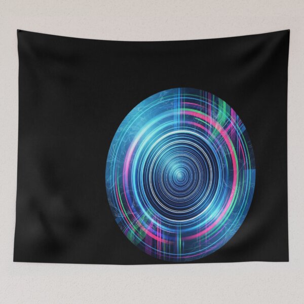 Item preview, Glossy Neon Vortex Portal designed and sold by emmanuelsilve.