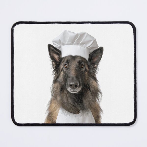 Item preview, Belgian Tervuren Chef Dog Funny Cooking Apron Hat Cute Pet Portrait designed and sold by LazyOwlStore.