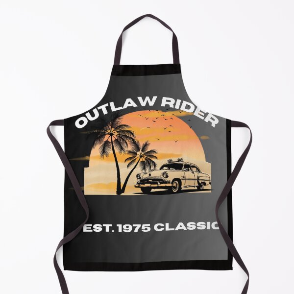 Item preview, Outlaw Rider 1975 Vintage Retro Car Sunset designed and sold by RoyalPrime.