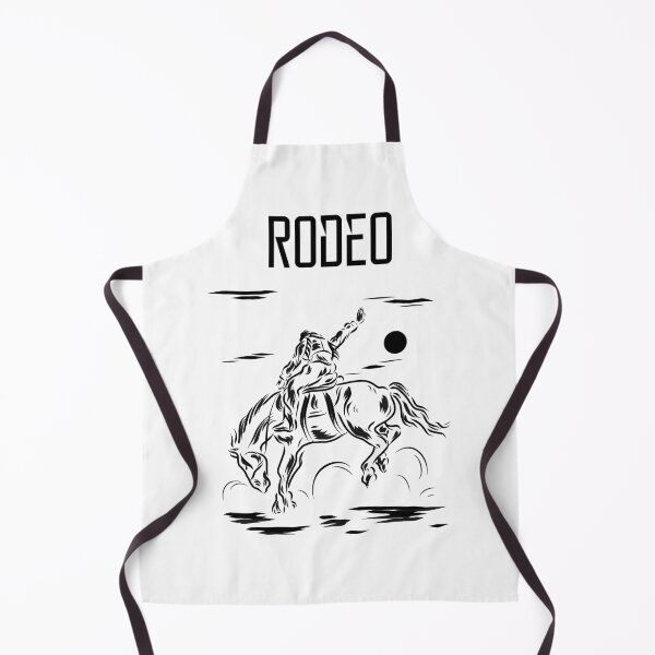 Item preview, Rodeo Cowboy Riding Horse Sketch Art designed and sold by AhinoraArtShop.