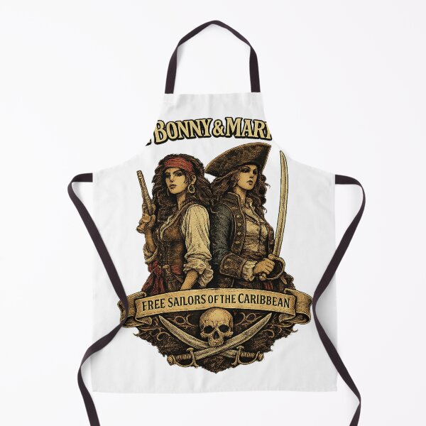 Item preview, Anne Bonny & Mary Read – Free Sailors of the Caribbean designed and sold by Past in Threads.