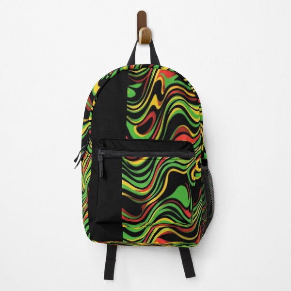 Item preview, Red, white, green and yellow Trippy optical illusion designed and sold by emmanuelsilve.
