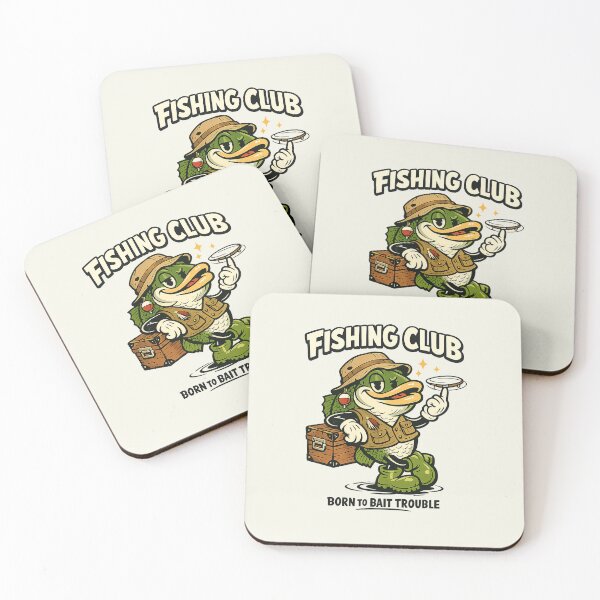 Item preview, Fishing Club Born To Bait Trouble designed and sold by HoopeStylee.