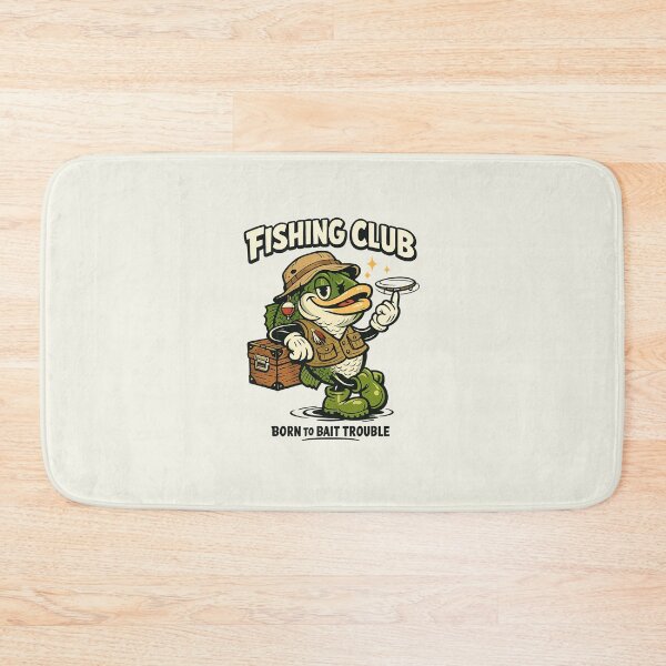Item preview, Fishing Club Born To Bait Trouble designed and sold by HoopeStylee.