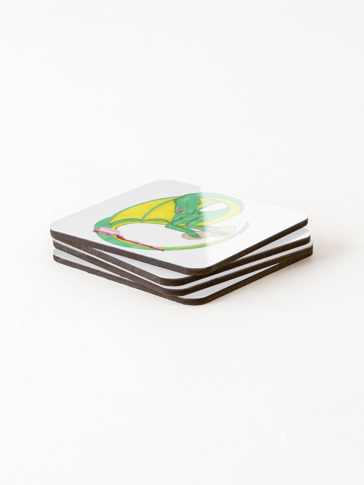 Thumbnail 4 of 5, Coasters (Set of 4), Multitasking designed and sold by A-P-Ink.