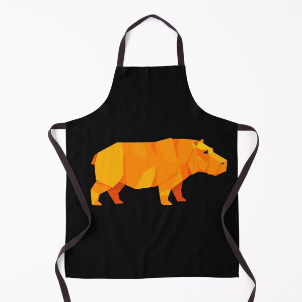 Item preview, Geometric Low Poly Hippopotamus designed and sold by chaaval.
