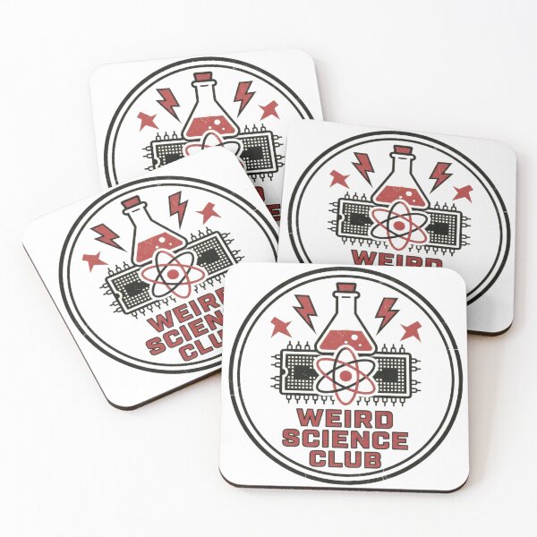 Artikelvorschau, Weird Science Club Retro Vintage Minimalistische Grafik entworfen und verkauft von Probably Fine Design.