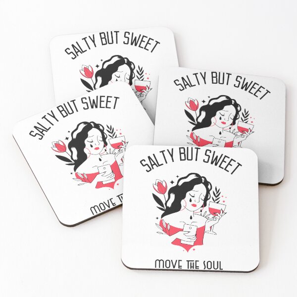 Item preview, Salty But Sweet Move The Soul Art designed and sold by AhinoraArtShop.