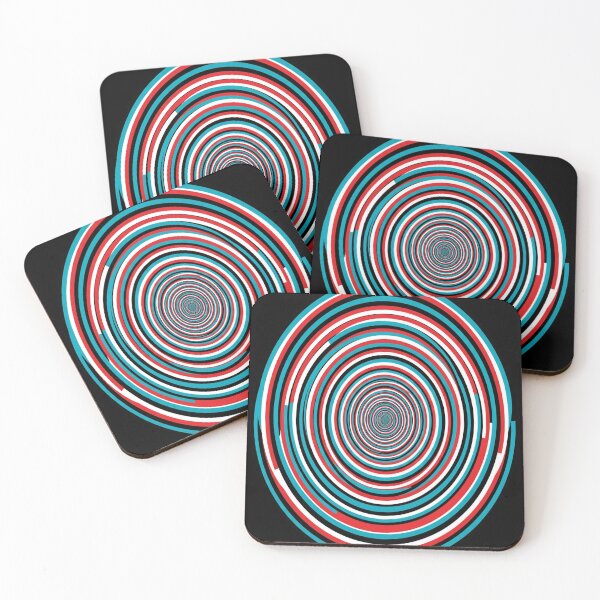 Item preview, Stereoscopic (3D) Black White Red Cyan Spiral designed and sold by emmanuelsilve.